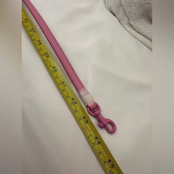 NEW Coach Crossbody Longer Leather Strap ONLY (Vivid Pink) - **ONE STRAP ONLY** - Picture 5 of 6